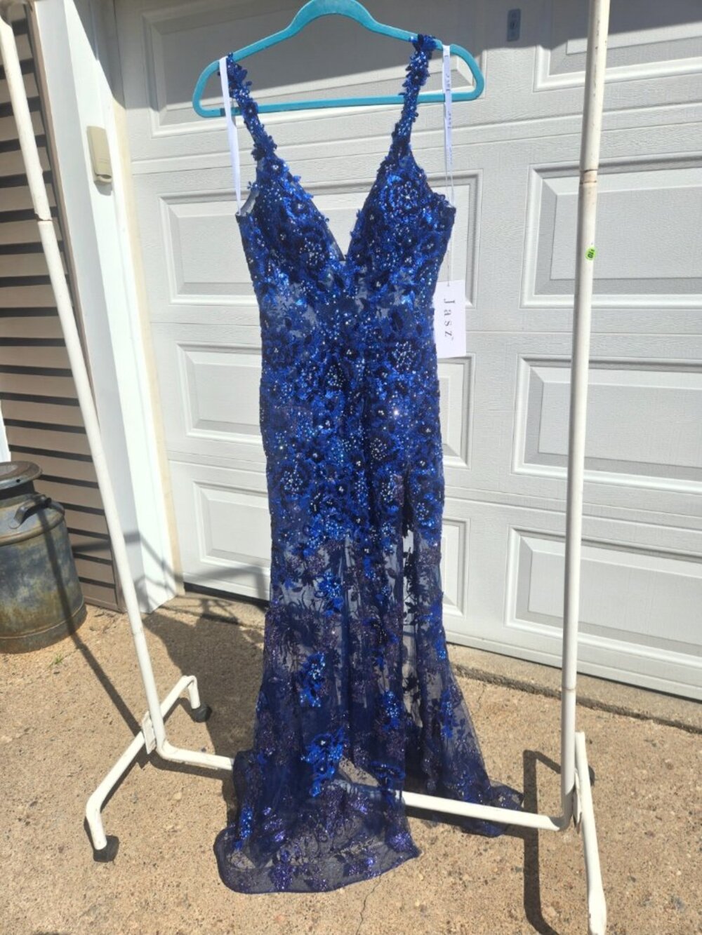 Navy Jasz Couture 7367 NWT